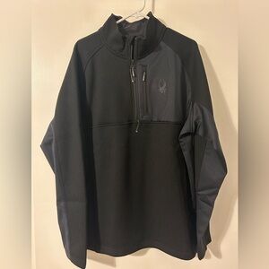 Men’s Spyder 1/2 zip.
